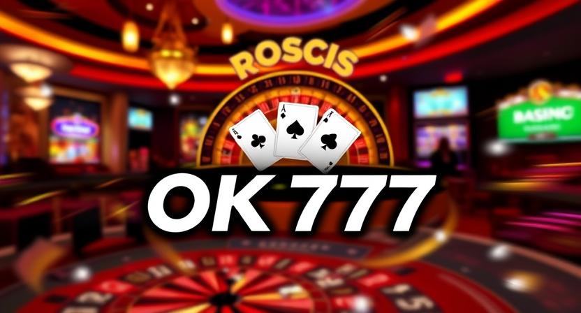 Live dealers and slot thrills at OK777 casino